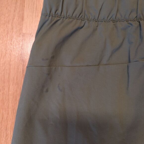 On Cloud On Running Active Pants Mens Large Olive Green Stretch Workout - Picture 8 of 10